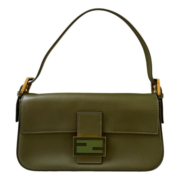 Fendi two way leather baguette - Picture 1 of 10